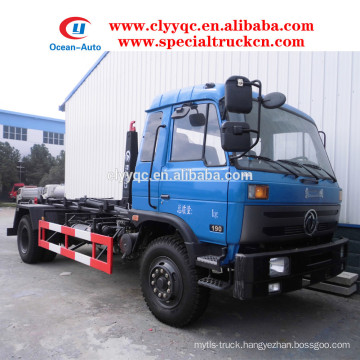 DongFeng 12cbm detachable container garbage collector for sale